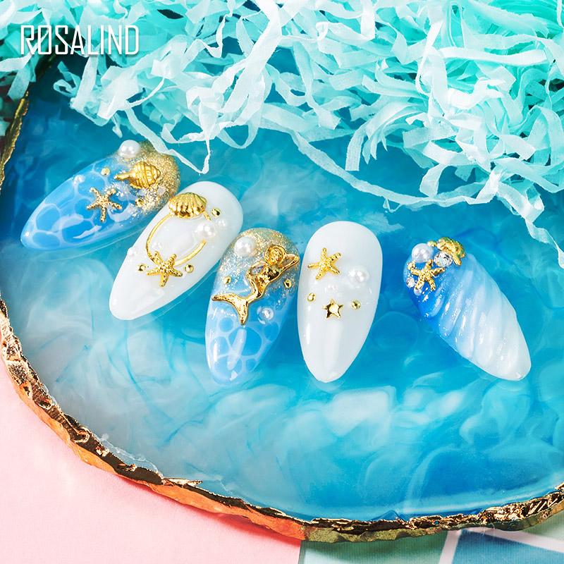 ROSALIND 5 ml Blase Gel Nagellack Punktierung Blase Dekorationen Nagel Gel Strass Kleber Für Nail art Dekorationen