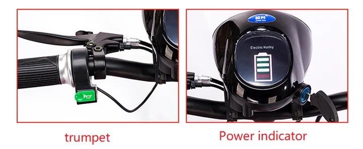 Sklad EU skládací nový elektrický skútr pro dospělé dvoumotorový 4kolový skládací elektrický skútr pro seniory