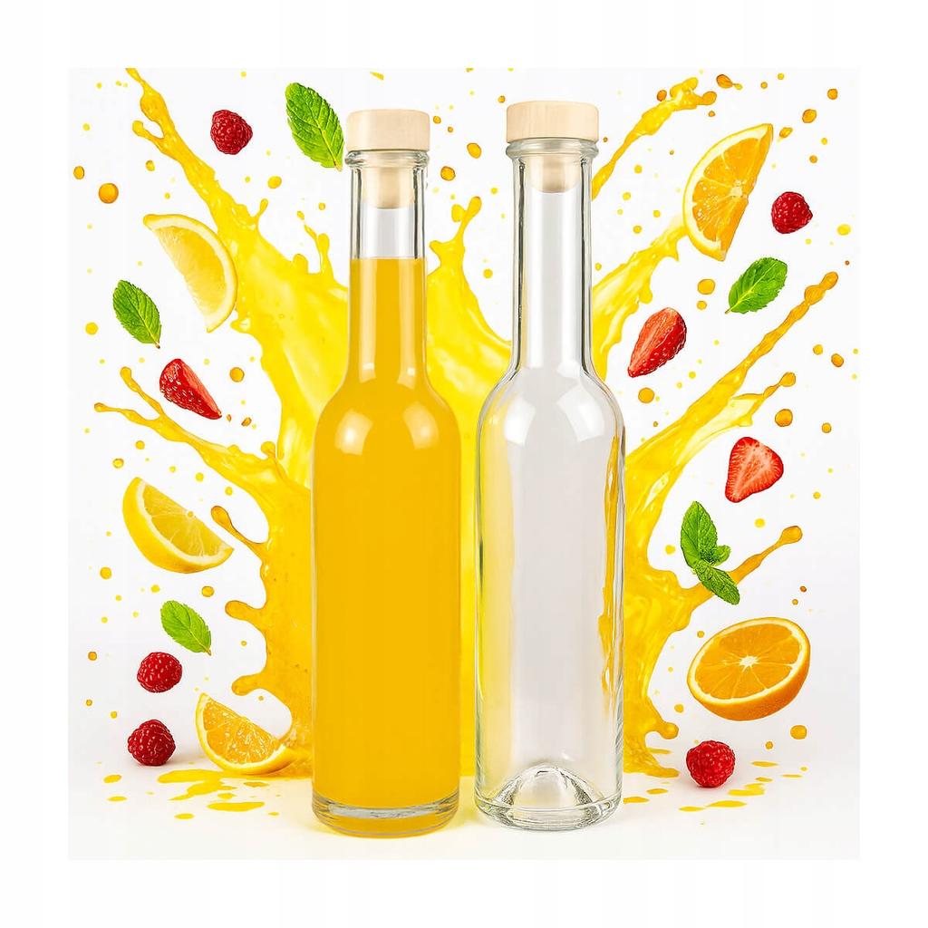 FENICE Bottle 350ml FOR LIQUEURS, OLIVE OIL, JUICE, WINE, LIQUEUR, SYRUP, GIFT