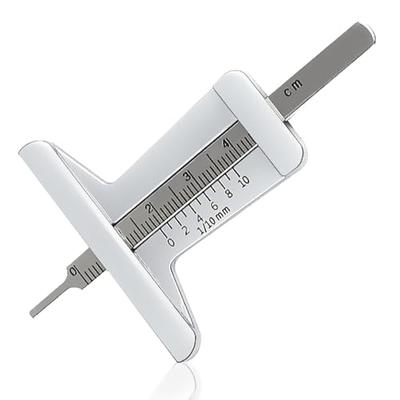KEAIDUO Tire Depth Gauge, Stainless Steel, Storage Bag Included, Tire Groove Measurement, Gauge, Tread,