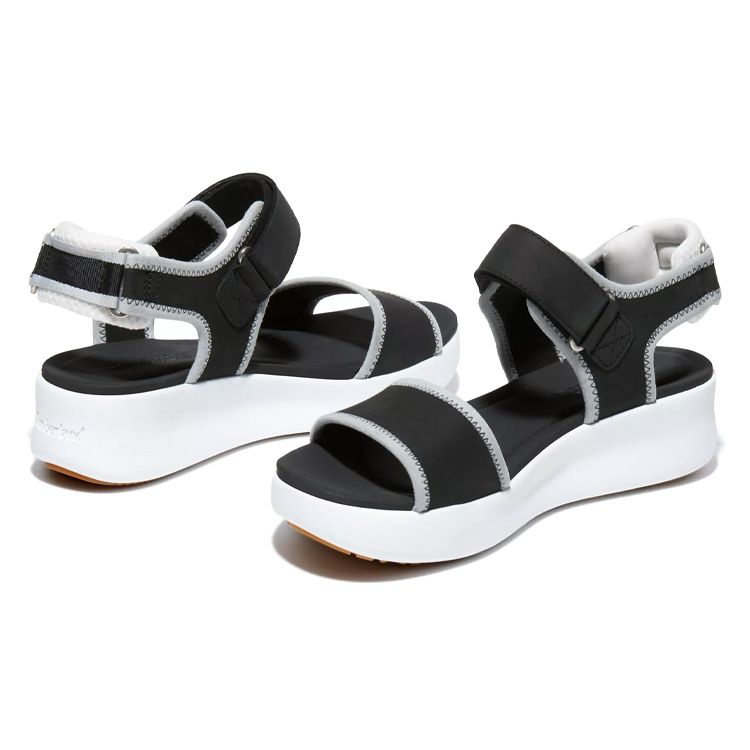 Timberland Los Angeles Wind Durable Sports Sandals Women Sandals Black White A23AM001