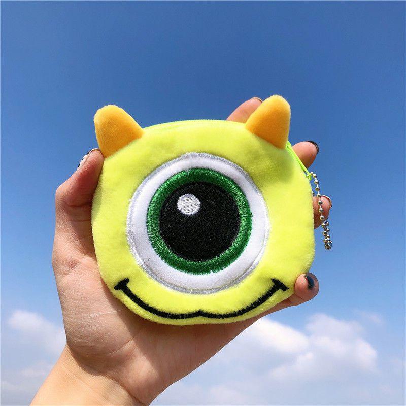 Cute Disney Sanrio Cartoon Plush Animal Coin Wallet For Kids And Adults
