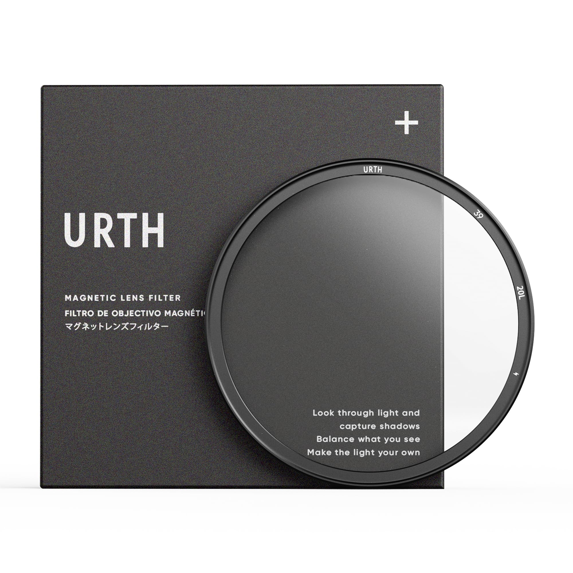 

Urth 39mm Magnetic UV Lens Filter (Plus+) чорний
