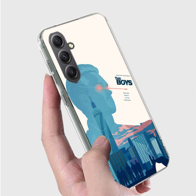 Homelander The Boys Phone Case for Samsung A16 A26 A36 A56 A17 A37 A57 A07 A06 A02S A03 A04S A05S Galaxy Note 20 10 A50S A71 A51