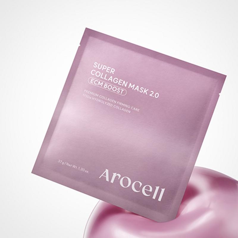 AROCELL Super Collagen Mask 2.0 ECM BOOST 37g*4EA