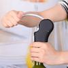 Wine Bottle Opener Vertical Lever Corkscrew Ergonomic Handle Non-Slip Multifunctional Quick Open Beverages Bottle Tool Home Bar Supplies
