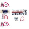 Pcie Graphics Card Extension Cable Usb30 Riser With 16x Adapter For Mining Rig Setup