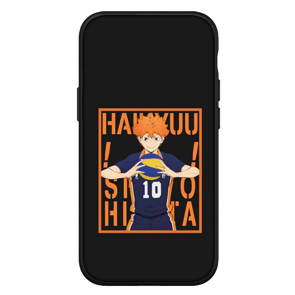 for Motorola Moto Edge 70 60 50 G54 G86 Samsung Galaxy S25 iPhone 17 16 15 Xiaomi Redmi Note 14 Pro Max Phone Case Lovely Hinata Shoyo Haikyuu Cover