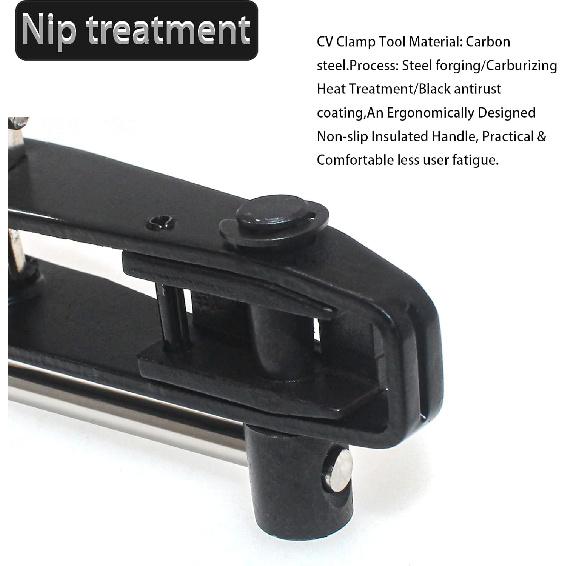 CV Axle Boot Clamp Pliers UTV ATV CV Joint Axle Boot Clamp Pliers Tool Kit With CV Boot Band Pliers And 20pcs Crimp Bands Ear For UTV ATV Most Car