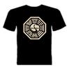 Unisex Cotton Tshirt Male Teeshirt Lost Dharma Logo T Shirt Slim Fit Tee Shirt New Fashion Design For Unisex Women