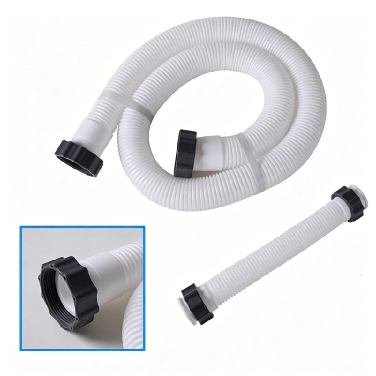Pool Filter Hose Drain Pipe Flexible Pool Pump Pipe Fittings Quickly Connect Hose for Backwashing Vacuuming Filtration
