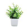 New Bonsai Artificial Bonsai Fake Plant Artificial Eucalyptus Potted Plant with Pot Potted Ornaments Table Decor