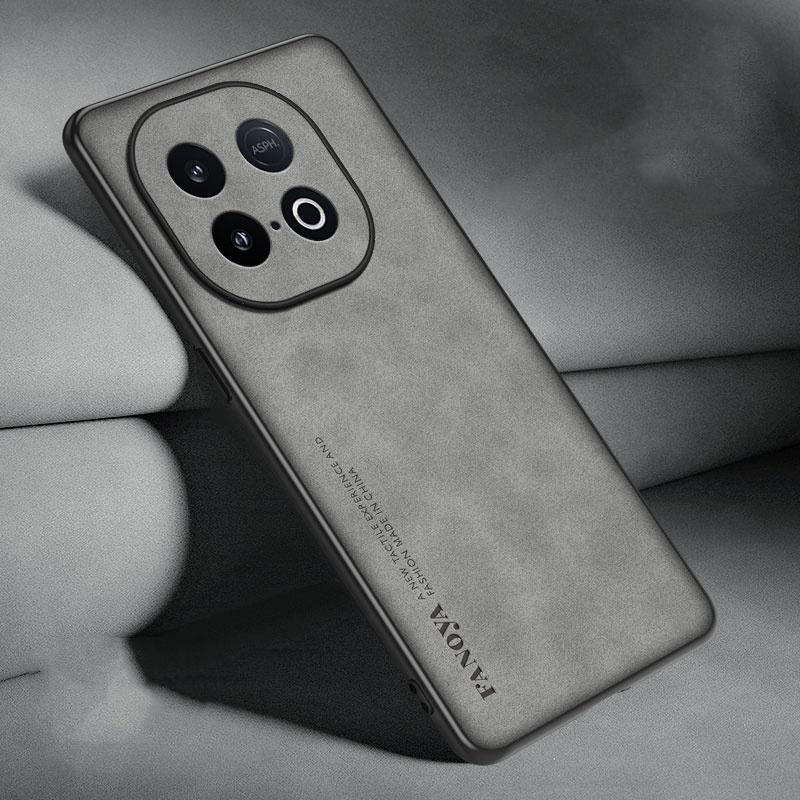 For Vivo iQOO Z10 Turbo 5G 6.78" Case PU Leather Skin Shockproof Hard Back Cover Case Silicone Bumper