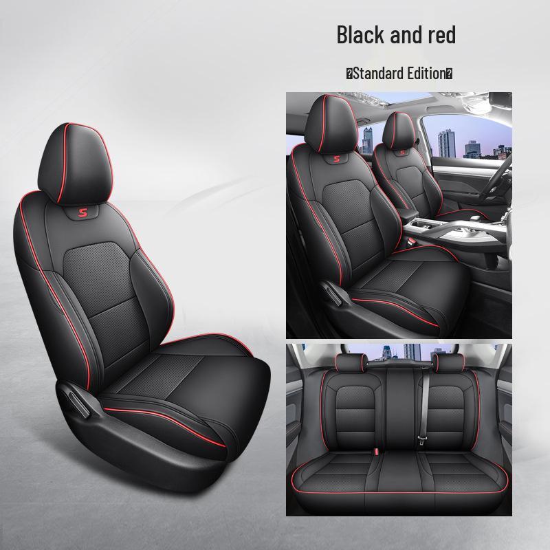 Universal Full Leather Car Seat Cushion for Bin Yue - Four Seasons, Five-Seater