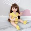 KEIUMI Reborn Doll Waterproof Full Silicone Vinyl Body Girl Bebe Reborn Dolls 55 Cm Birthday Gifts