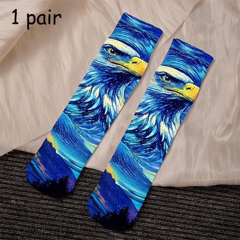 Funny Animal Socks Cat Dog Socks for Men Women Teens Christmas Gift Adult Women Men Teens Gag White Elephant Gifts