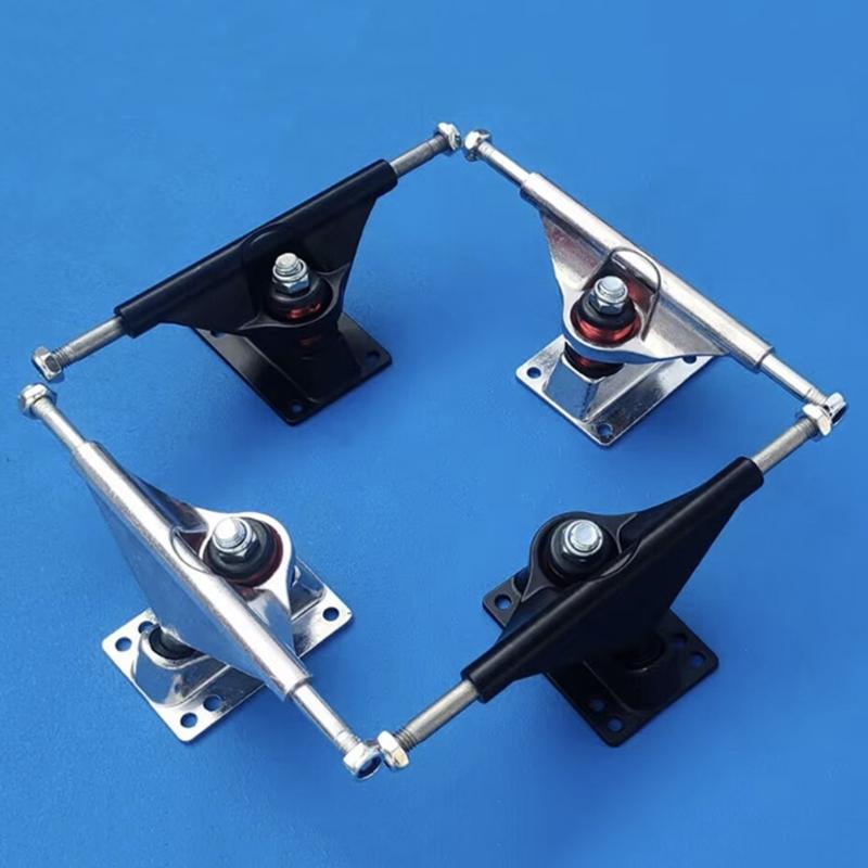 Aluminum Alloy Skateboard Skate Truck Impacts Resistance Base Longboards Truck Bridge Skateboard Wheel Bracket Bridge Base