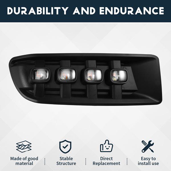 Дневные ходовые огни для Toyota Prado 03-09, Land Cruiser LC120, FJ120 none
