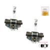 EDP226-1 2 Pieces Rear Left AND Right Door Catch Hinge Brake Stop Check Strap Limiter for Citroen C3 MK1 MK2 2002-2016 9181.L9