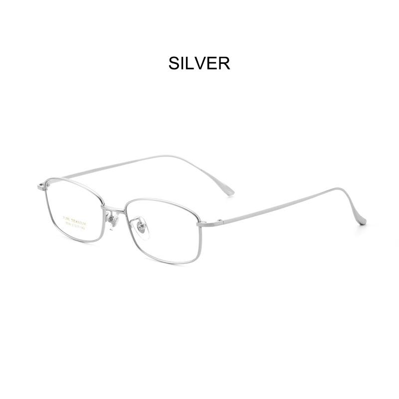 Ultra-Lightweight Titanium Glasses Frames B Titanium Eyeglasses Frames Japanese Handmade Men's Business Casual Spectacles