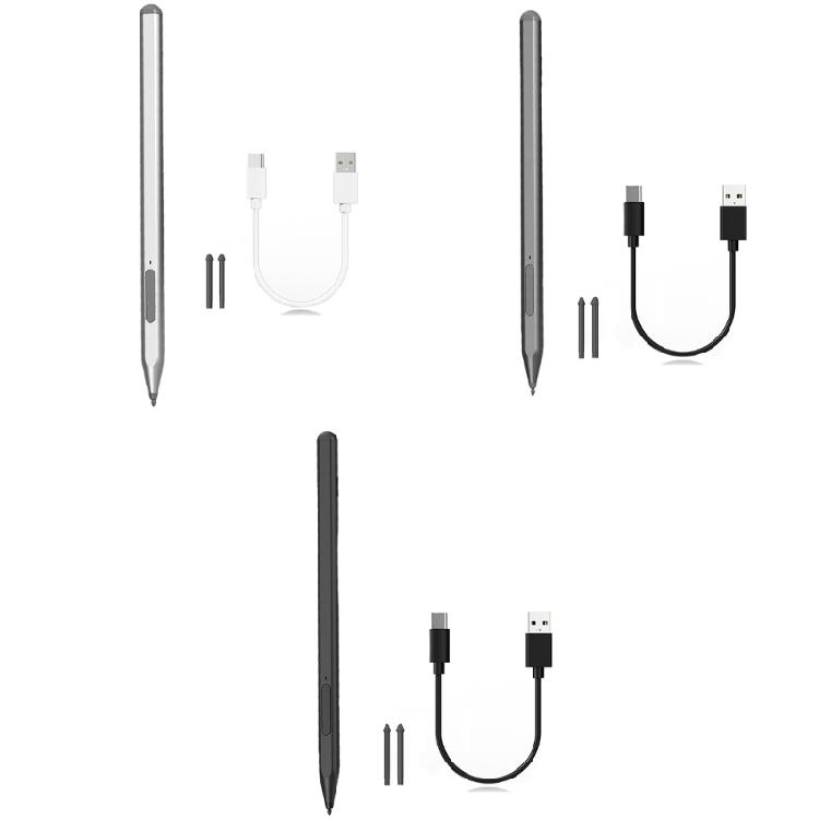 Portable Styluses Pen Magnetic Attachment Type C Charging for Go/Laptop/Book Tablets for Better Drawing Experience