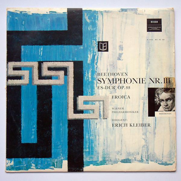 

LP Record ERICH KLEIBER, VIENNA PHILHARMONIC - Beethoven, Symphony No. 3 Eroica BD427B Decca Germany Classical Used