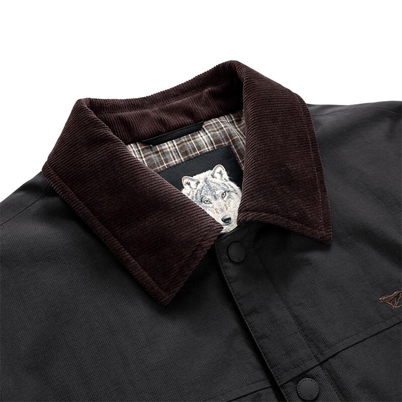 Septwolves Men's Triple-Proof Casual Stand-Collar Cotton Jacket