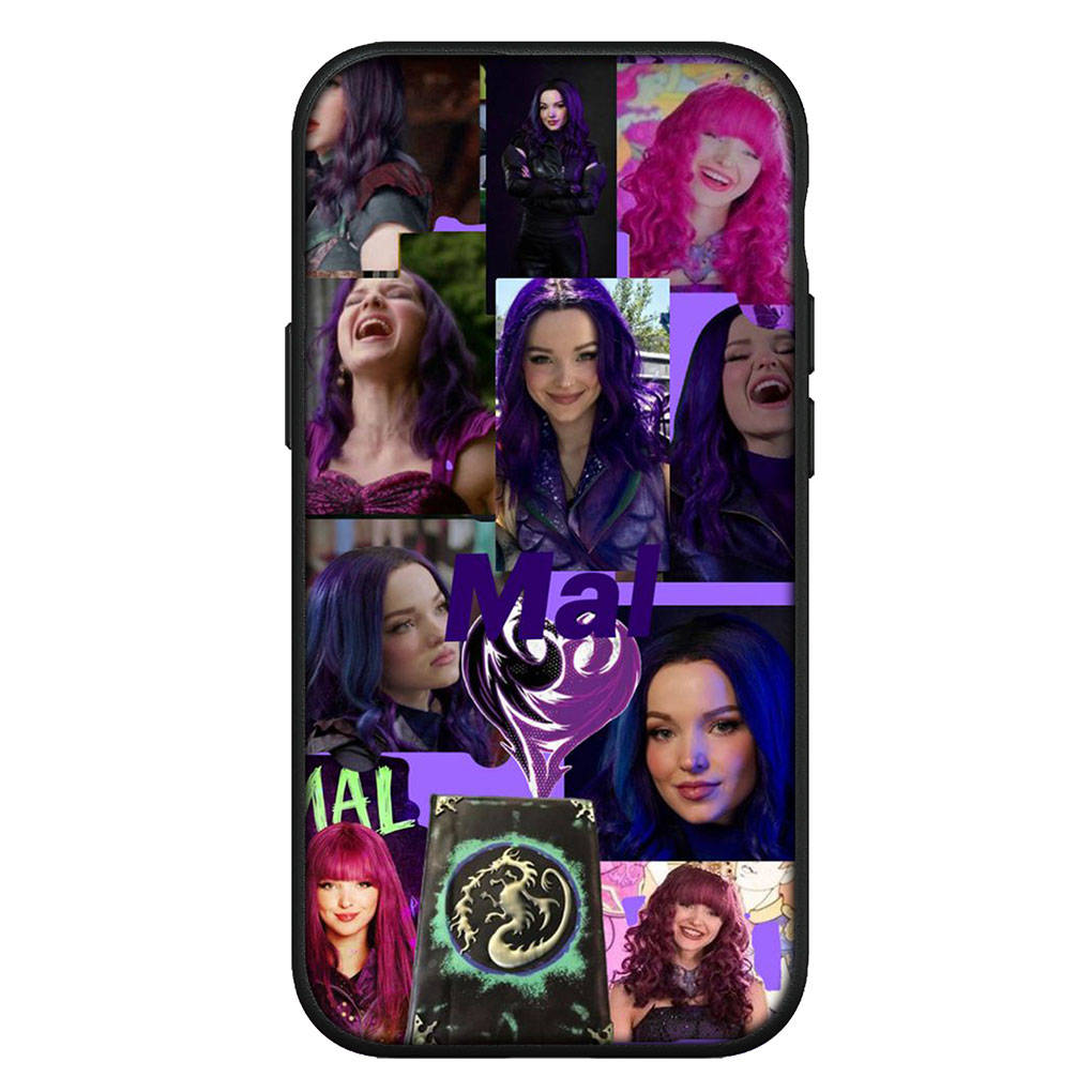 for Samsung Galaxy S24 S23 iPhone 16 15 14 Xiaomi Redmi Note 13 12 11 10 8 Plus 9 Pro Max X XR A16Phone Case Cartoon Descendants OPPO Huawei Cover