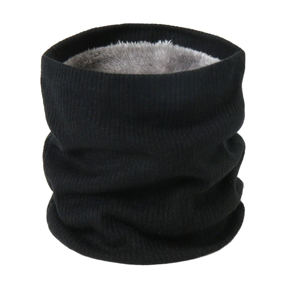 New Solid Thick Winter Scarf Windproof Neck Protection Neck Scarves Breathable Snood Winter