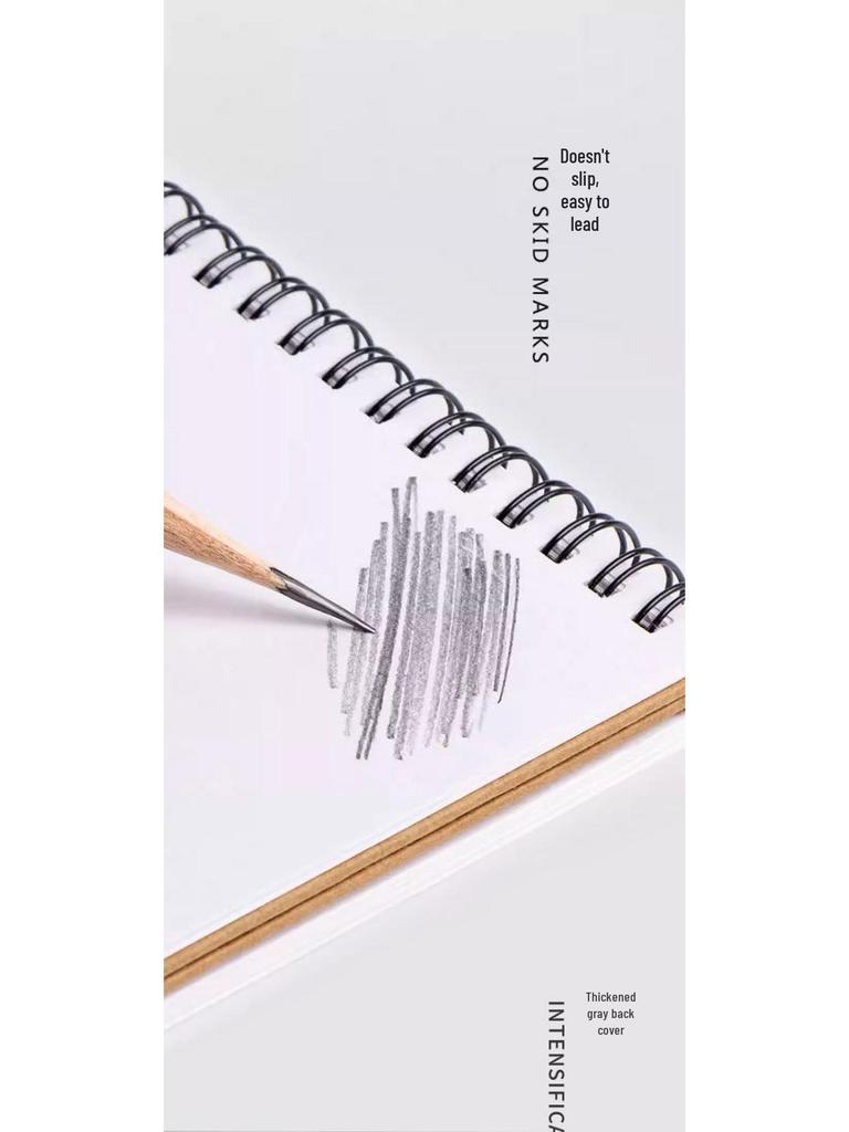 8K Thickened A4 Sketchbook: Art Student Special, 16K Hand-Painted & Marker Drawing Paper