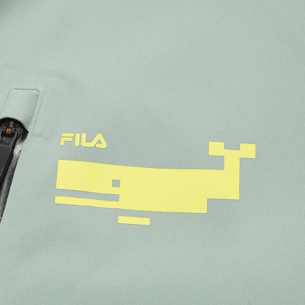 New FILA Explorer Windbreaker Jackets Unisex Iceberg Green A11U537701F-GN