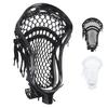 Lacrosse Schlägerkopf Trainingsausrüstung Nylon Bespannt Lacrosse Kopf Ersatz für Wettkampf Offens