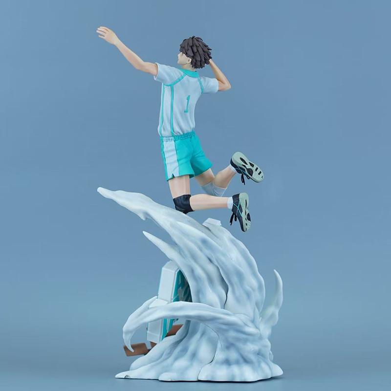 Haikyuu!! Anime Peripheral Statue Tabletop Decoration Oikawa Toru Hinata Shoyo Model Hand Made Desktop Ornament Gift