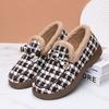 Processing custom winter new old Beijing cloth shoes women's cotton shoes middle-aged and elderly piled thickened warm mother shoes cotton boots