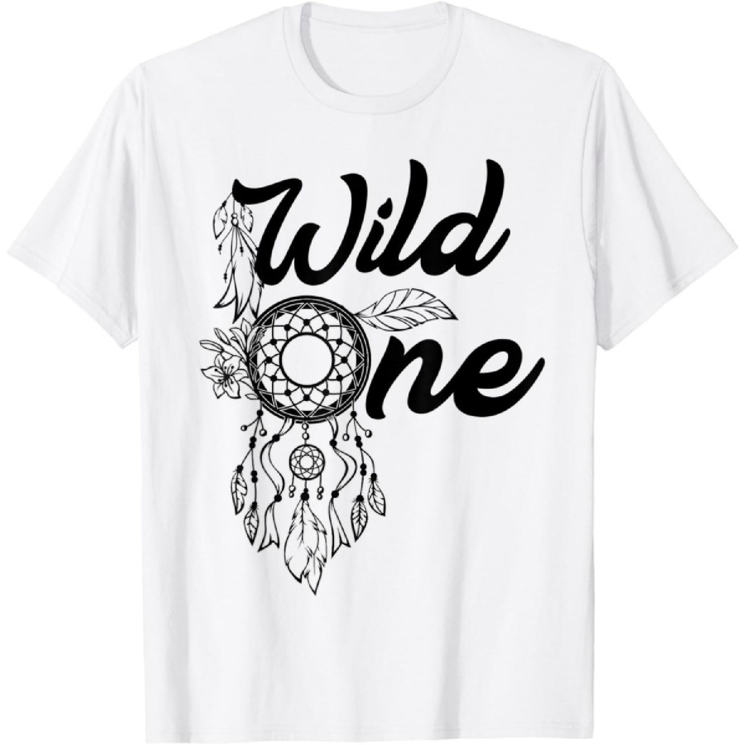 Ловец Снов Ловец Снов Коренной Американец Дикий Один Бохо Футболка(1) XXXXXL белый