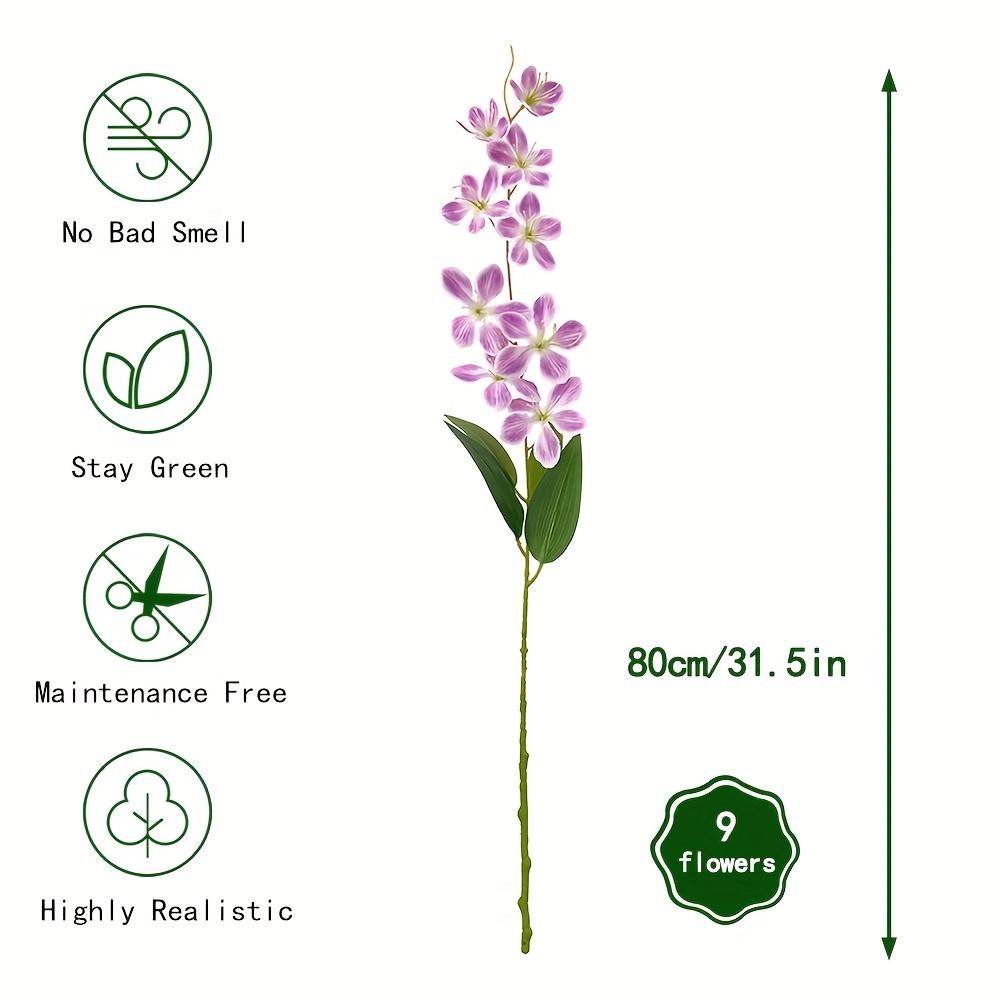 Clematis Artificial Flowers Fake Wisteria Floral Hanging Plant Garland Fake Greenery Plants for Vase for DIY Wedding Bouquets