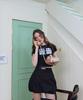 Etosome Balloon Mini Skirt (Black)