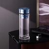 TAIC Double-Layer Glass Tea Cup with Titanium Infuser