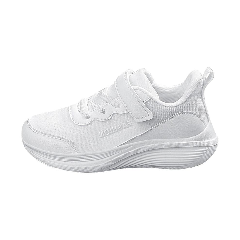 Atmungsaktive Netz-Laufschuhe für Kleinkinder, Jungen, Leichtgewichtige Non-Sneakers für Kinder und Jugendliche, Freizeit 12-12.5Y