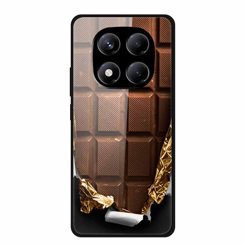 Luxury Case For Redmi Note 14 Pro 4G Tempered Glass Cover For Xiaomi Redmi Note14 Pro 4G Phone Cases Fashion Protective fundas