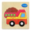 Cartoon 3D Puzzle Jigsaw Wooden Toys for Children Cute Animal Traffic Puzzles Intelligence Kids Baby Early Educational Toys