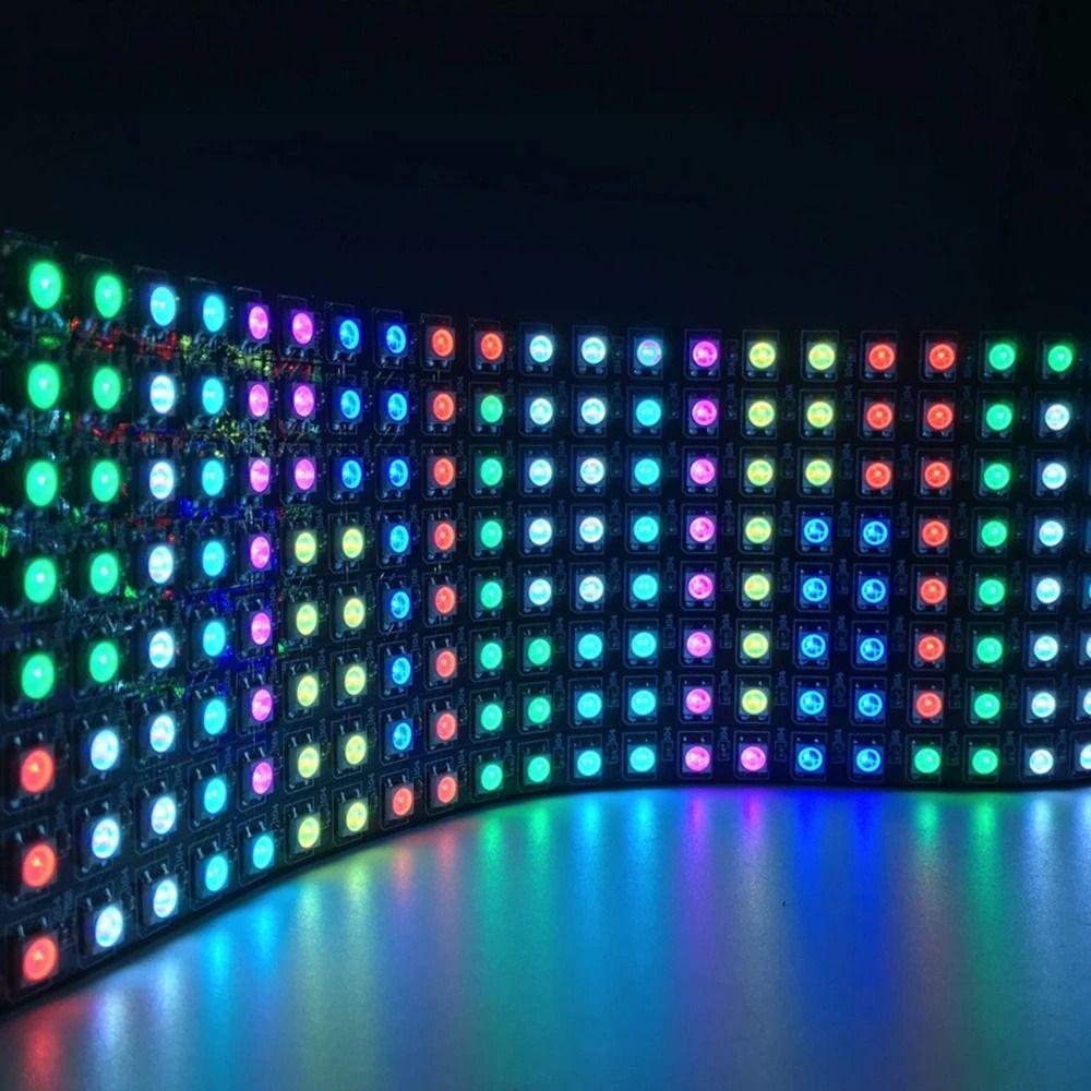 8x8 16x16 8x32 with IC RGB LED Pixels Led Panel Light Panel Matrix Panel Light Module Pixel Screen