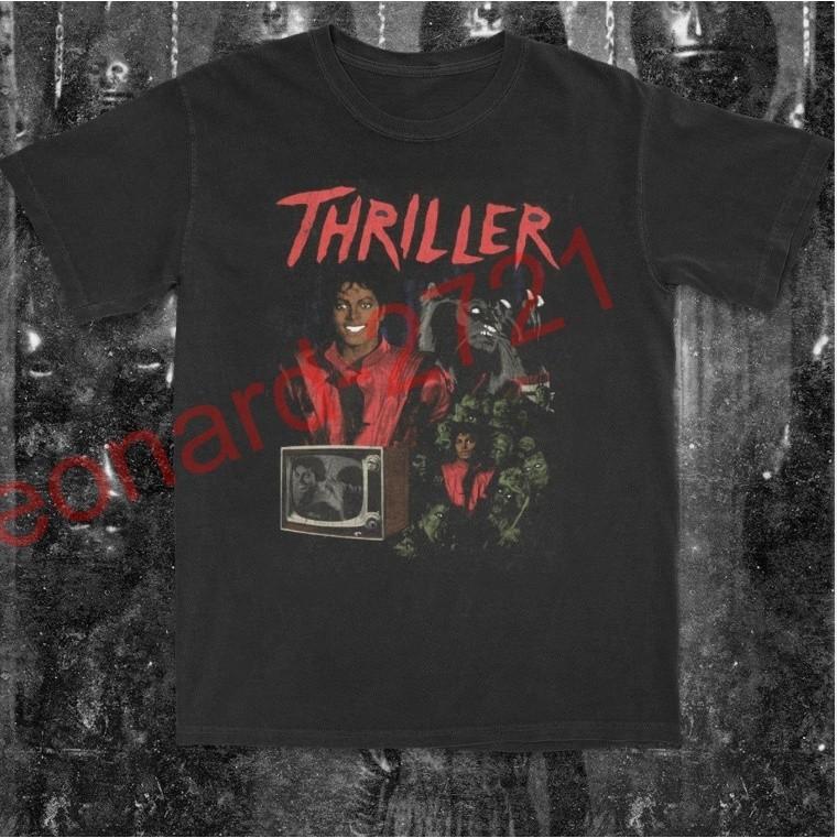 MICHAEL JACKS0N THRILLER Horror Design T-Shirt Unisex Kurzarm S-5XL