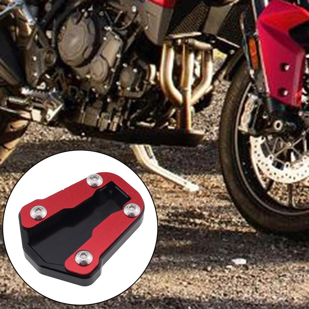 1Pcs CNC Kickstand Side Stand Mount Pad for HONDA CRF300L CRF300 Rally