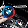 Car Interior Non Slip Cup Mat Pad Waterproof Coaster For M 3 4 5 Series G30 G32 G01 G02 G05 G22 E60 E90 E83 E92 F40 F20 U12