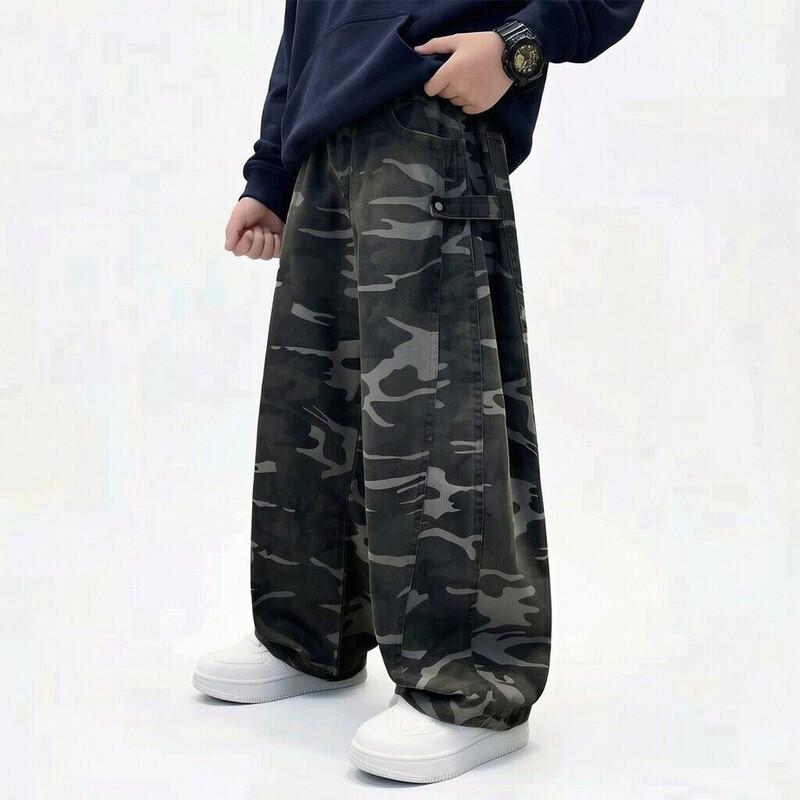 Frog Prince Boys  Camouflage Cargo Pants 130