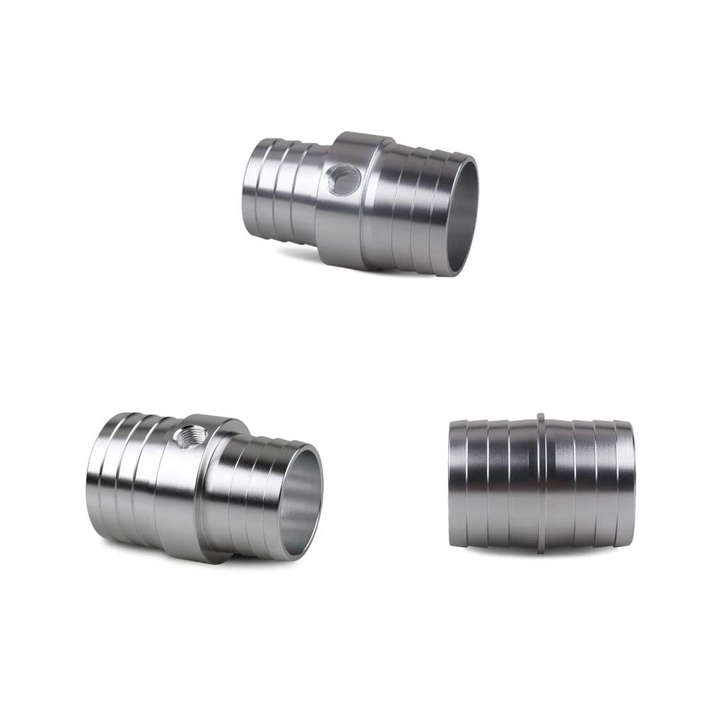 Car Radiator Hose Barb Coupler Aluminium Alloy Universal Vehicle Truck Auto Automobile Tube Joint Replaceable Spare Part
