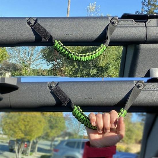 Fits for Ford Bronco Accessories -2025 Side Roll Bar Grab Handles Kit Green