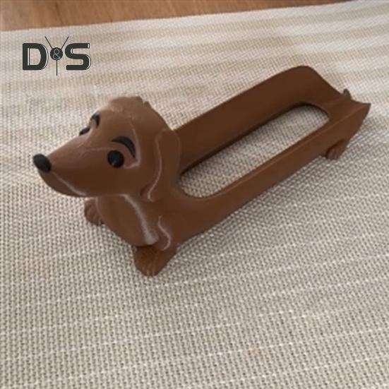 Bandeja para Dachshund em forma de cachorrinho fofo Cachorro-quente Sushi Prato de servir Lanche Prato de servir Comida cozida Prato Presentes para amantes de Dachshund
