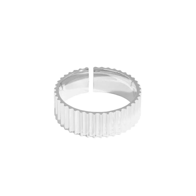 Silver Color Multilayer Simple Geometric Rings Charm Women Trendy Jewelry Vintage Party Accessories Gifts